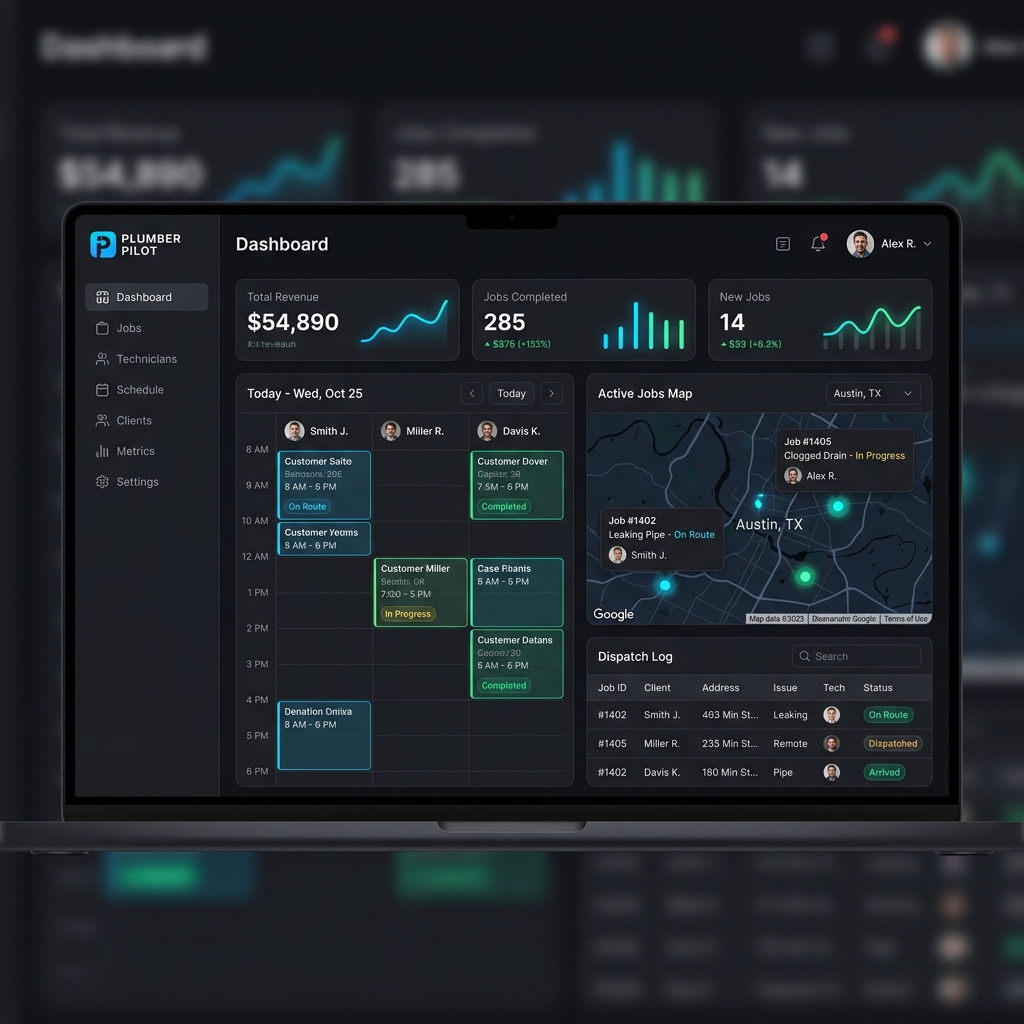 Plumber Pilot Dashboard